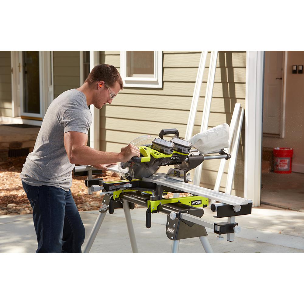 Ryobi 18-Volt 10-inch Dual-Bevel Sliding Miter Saw - Concord Carpenter