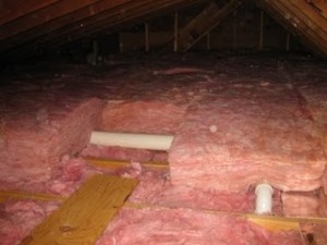 sealing air leaks and adding insulation