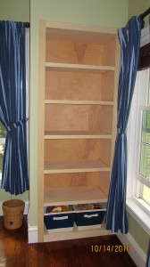 Built In bookcase