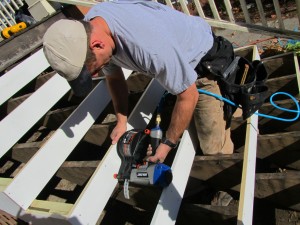 Triming stairs
