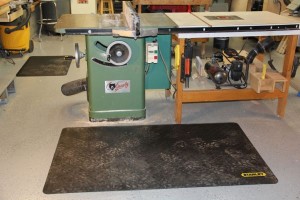 Anti-Fatigue Floor Mats For The Wood Shop