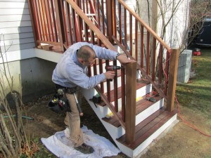 Installing Porch Railings