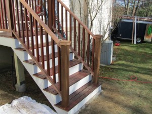 Installing Porch Railings