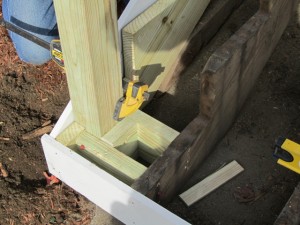 Replacing An Exterior Stair Post