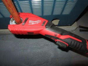 Milwaukee M12 cordless Copper tubing Cutter, Model # 2471-22 