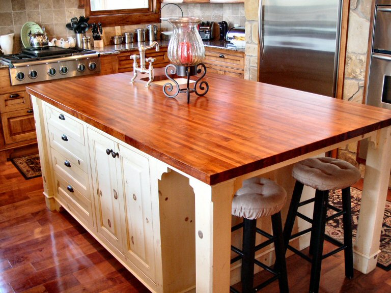 Custom Wood Countertop - A Concord Carpenter