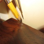 scribing counter top to wall