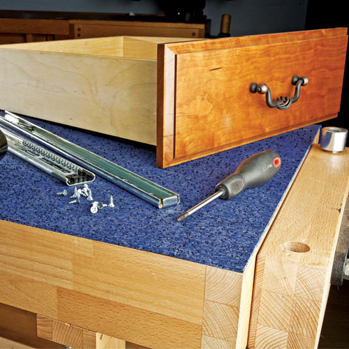 rockler rubber bench mat - a concord carpenter