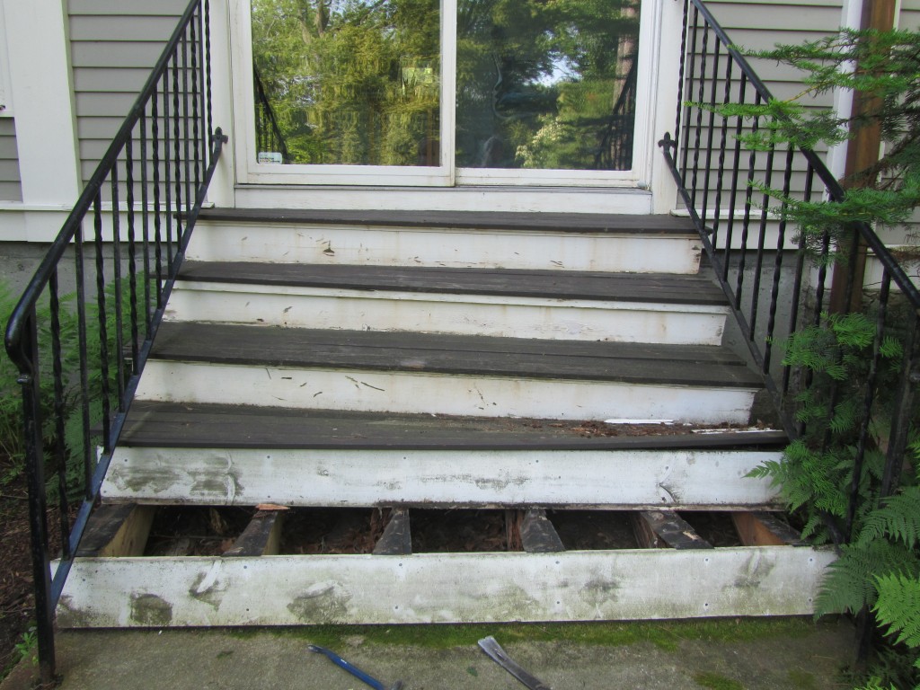 Replacing A Rotting Porch A Concord Carpenter