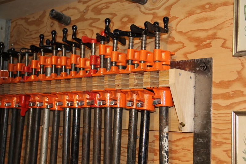 How To Make A Pipe Clamp Storage Rack A Concord Carpenter