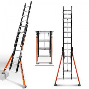 Little Giant SumoStance 28 Fiberglass Extension Ladder
