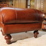 Repairing A footstool leg