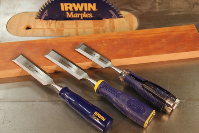 Irwin Marples High Impact Wood Chisel Split Proof Carpenters 8pc Set 6mm to 51mm