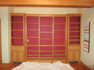 Modifying bookcase for 