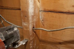 Removing Wires From Framing
