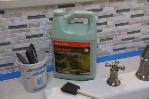 Sealing Tile and Grout