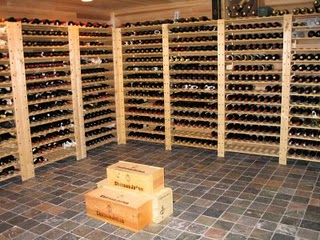 installing a wine closet