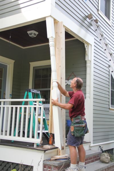 Repair A Rotted Porch Column 