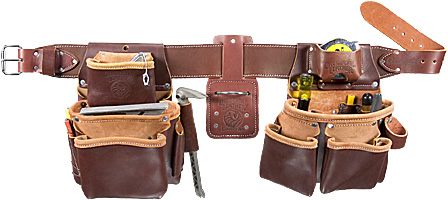 Details about   Occidental Leather Stronghold Rough Framer Tool Belt Bag 8382 