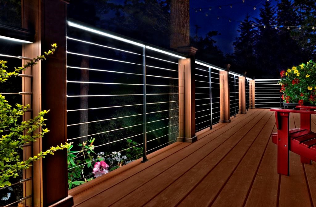 Led Deck Rail Lighting Led Deck Rail Lighting