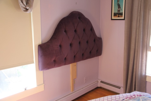 Mount An Upholstered Headboard To The, How To Fit A Headboard Bed