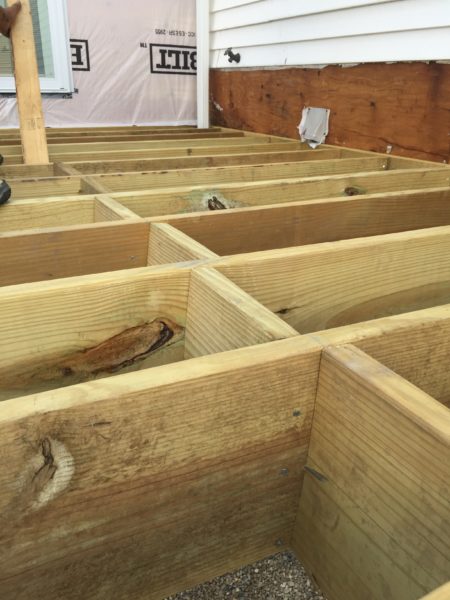 Deck Blocking A Concord Carpenter