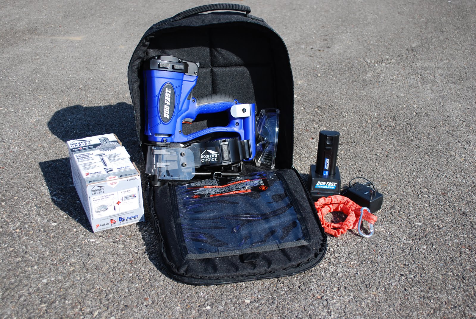 DuoFast Cordless Roofing Nailer Concord Carpenter