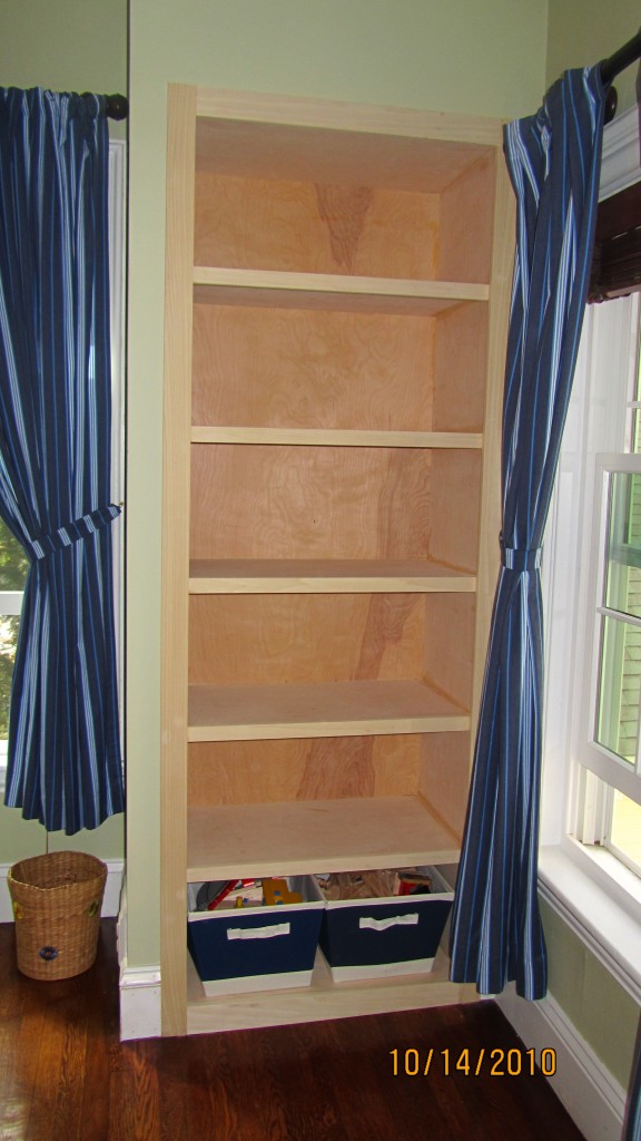 Installing A Builtin Bookcase Concord Carpenter