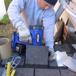 duo-Fast cordless roofing nailer, roof repair
