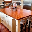 custom wood countertop