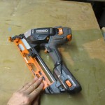 RIDGID® cordless Finish Nailer -