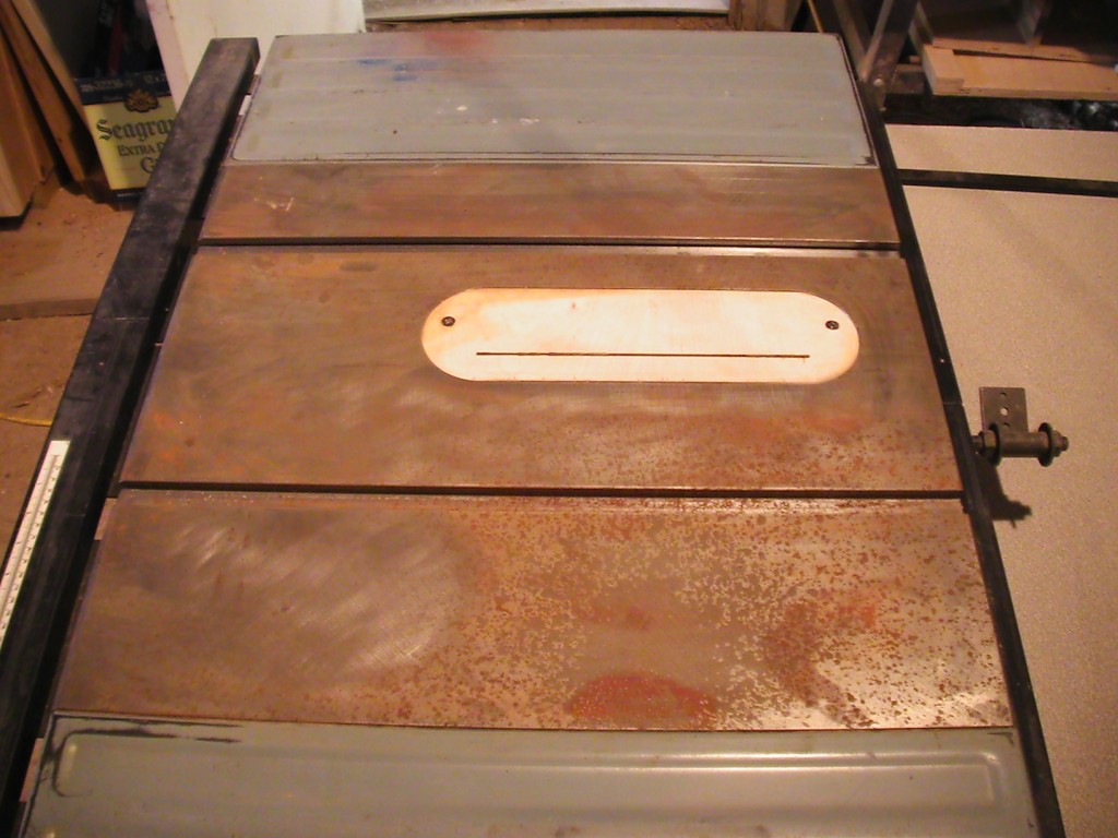 Removing Table Saw Rust Concord Carpenter