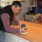 How To Refinish a Wood Countertop