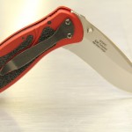 Kershaw Ken Onion Red Blur Folding Knife with Speed Safe