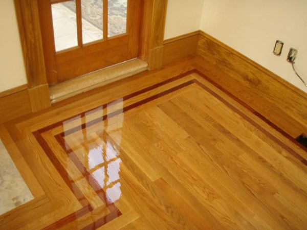 Hardwood Floor Border And Feature Strip, Decorative Hardwood Floors