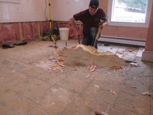 Installing Cement Board Underlayment, What Is The Best Underlayment For Tile Floors