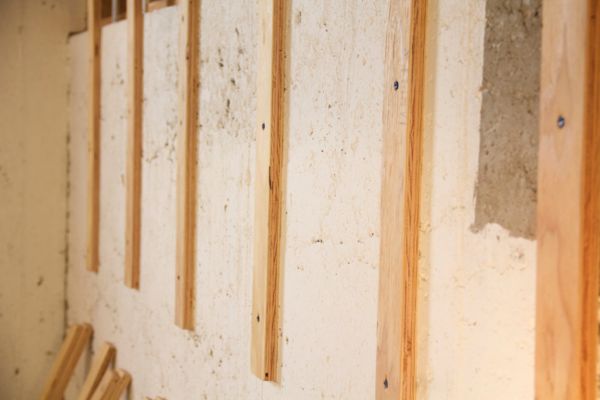How To Fasten Furring Strips Concrete Concord Carpenter - Putting Sheetrock On Basement Walls