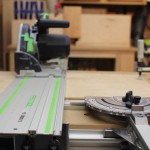 Track saw set up