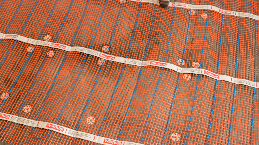 StickyMat Radiant floor Heating – Electric Matting System