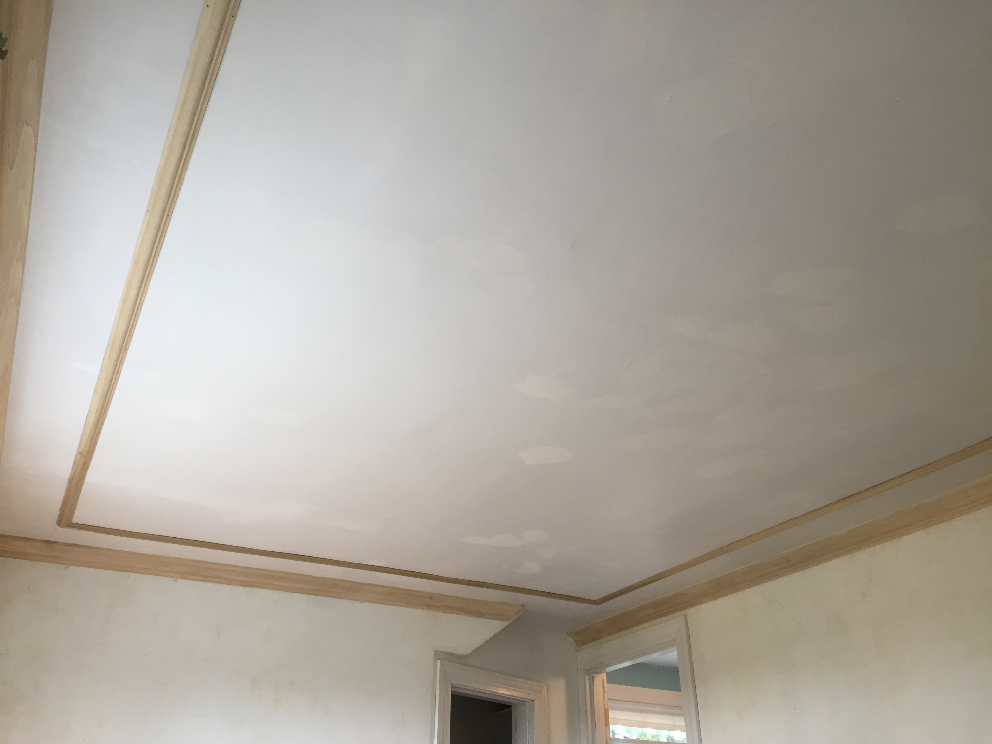 How To Apply Astragal Molding On A Ceiling A Concord Carpenter