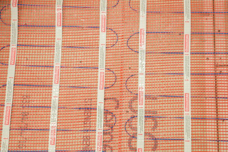 Using Electric Floor Heat on Bathroom Remodels Concord Carpenter