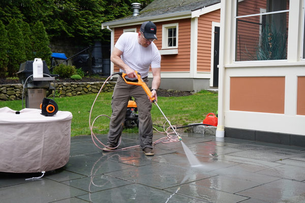 Cleaning A Bluestone Patio Concord, How To Clean My Bluestone Patio