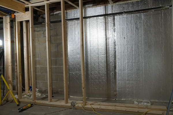 Basement Wall Insulation Using Rigid, Best Foam Board Insulation For Basement Walls
