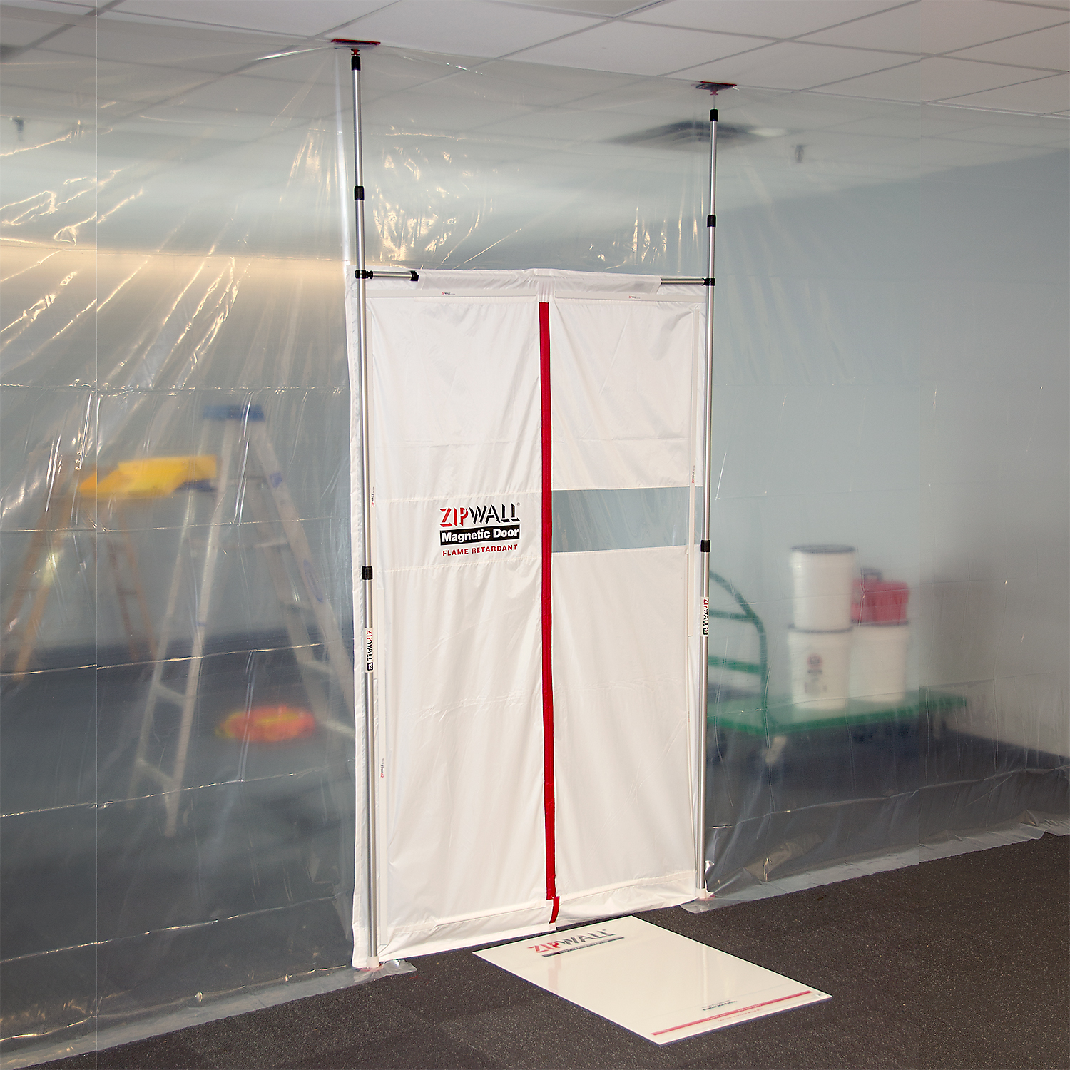 ZipWall Dust Barrier Door Concord Carpenter