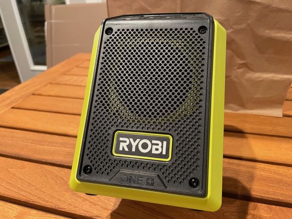 Ryobi 18V One+ Compact Bluetooth Radio/Speaker - Concord Carpenter