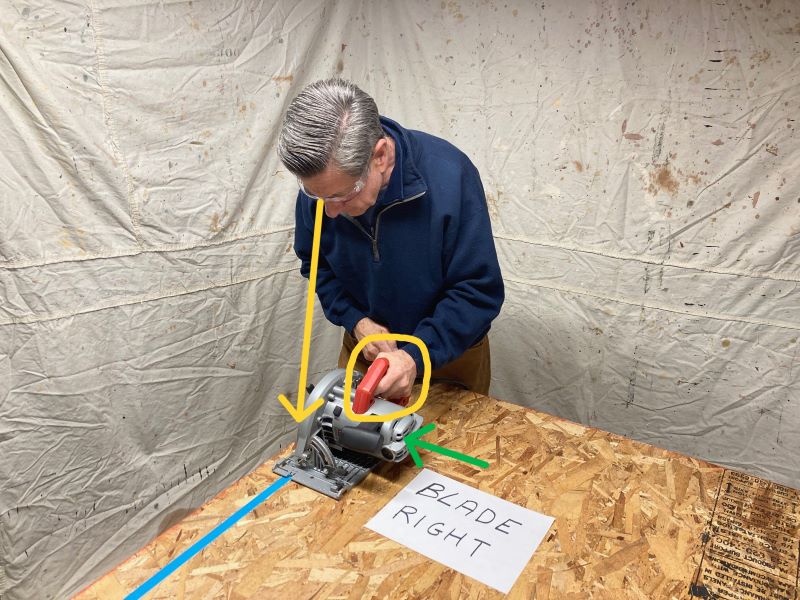 Left Blade, Right Blade Circular Saws Concord Carpenter