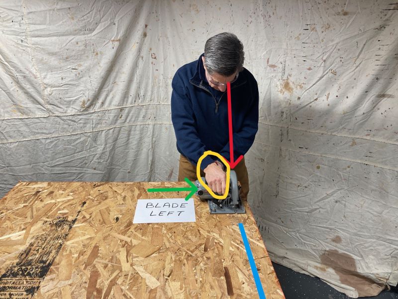 Left Blade, Right Blade Circular Saws Concord Carpenter