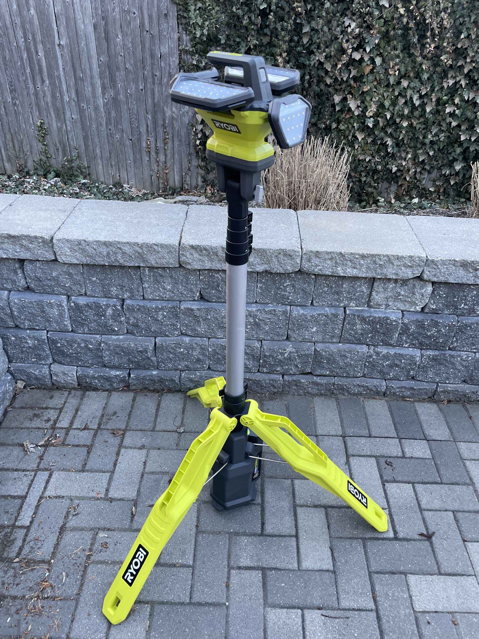 Ryobi Hybrid TriPower Tripod LED Light - Concord Carpenter